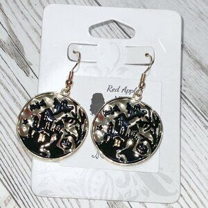 Haunted House Dangle Earrings